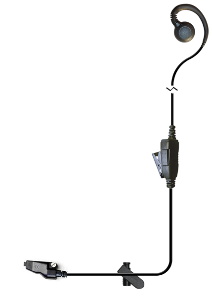 C-Ring ear loop earpiece